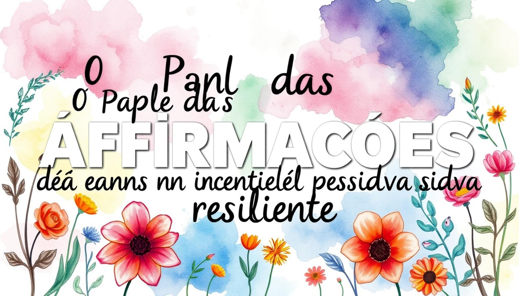 The Role of Affirmations in Shaping a Positive and Resilient Identity