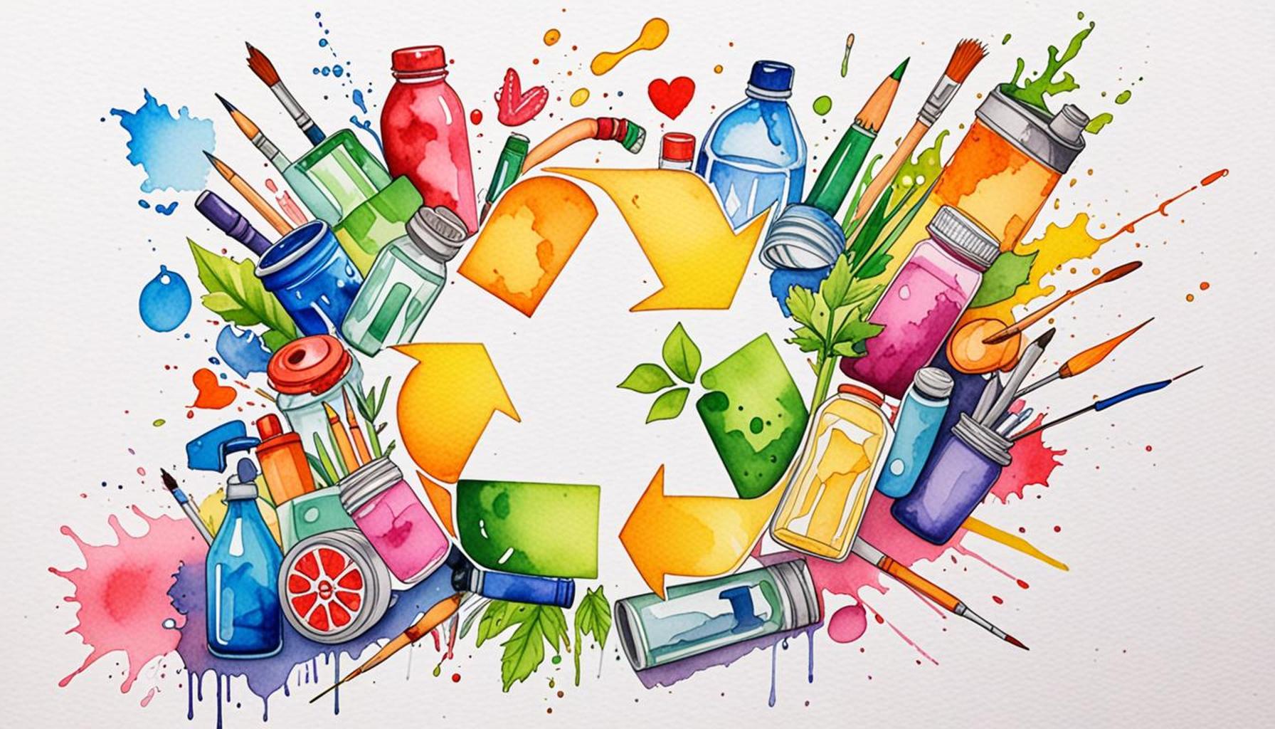 How to Recycle Materials for Sustainable Art Creation A Guide