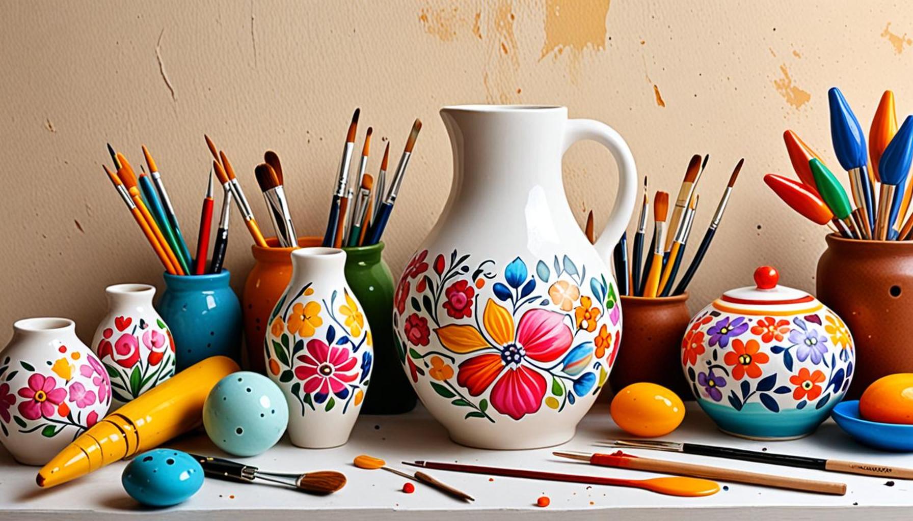 Beginners Guide Ceramic Painting Techniques and Tips