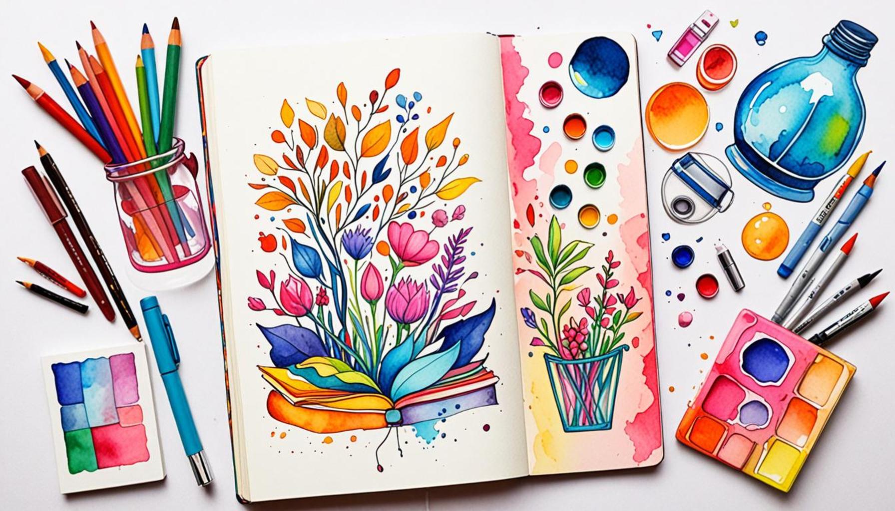 How to Use Sketchbooks to Develop Creative Ideas Effectively