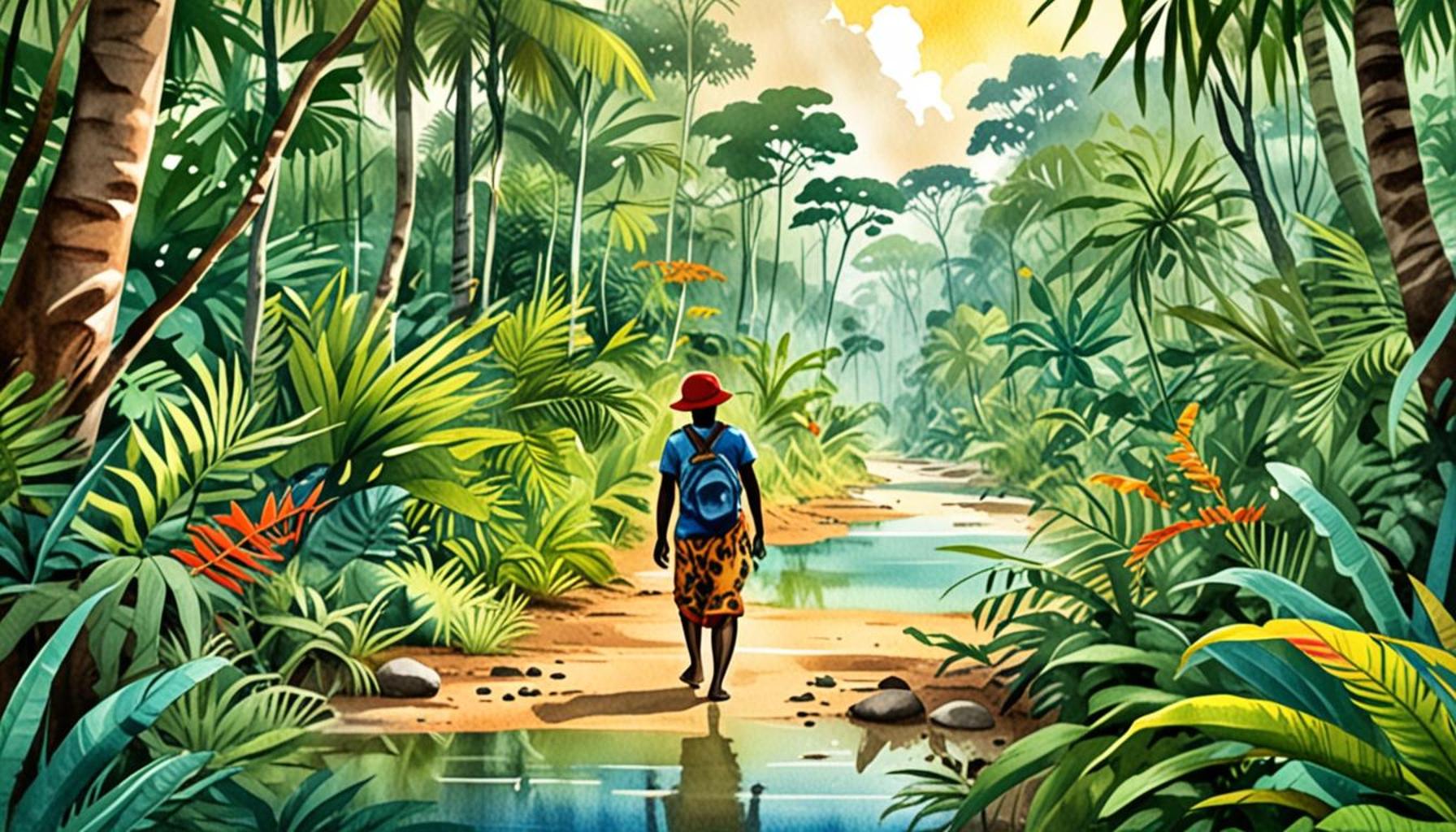 Adventures in the Jungle: Exploration Routes in Nigerian Tropical Forests