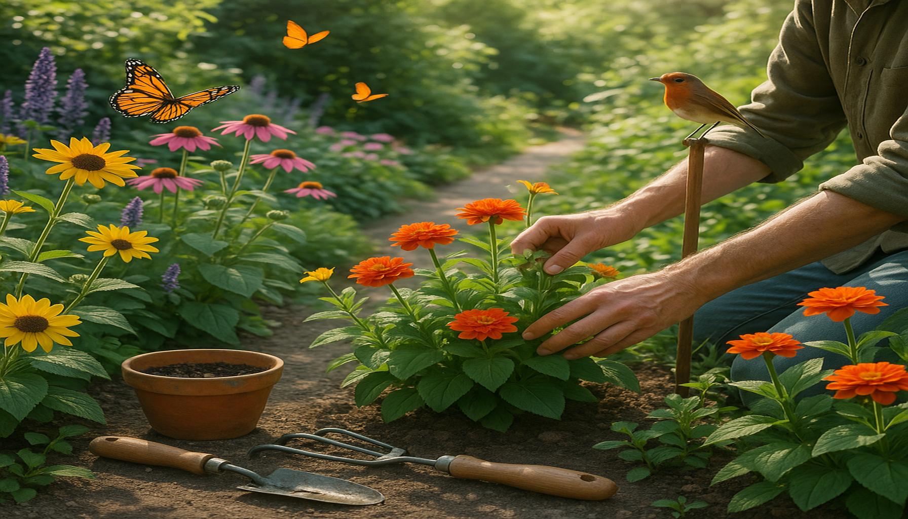 The importance of gardening in mental health: cultivating a space of peace