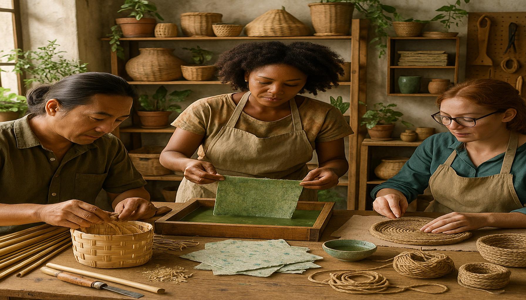 Sustainable Crafting: Ecological Practices Changing the Arts and Crafts Market