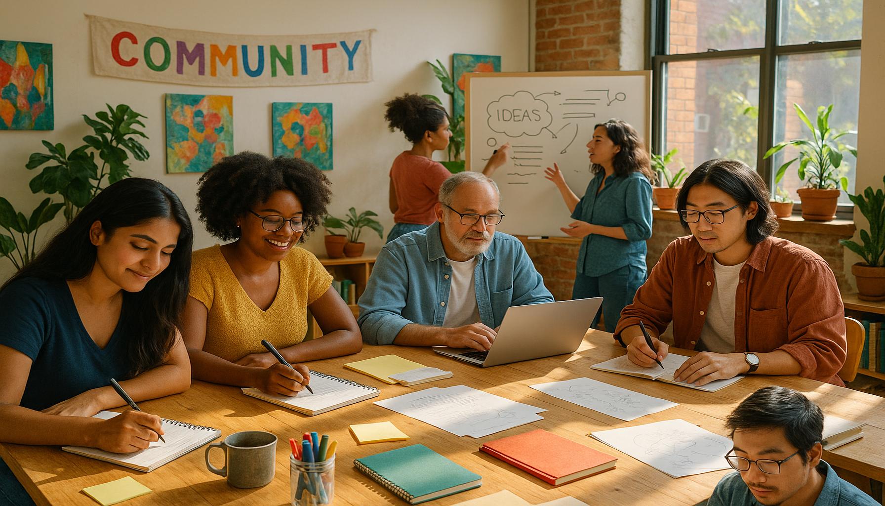Writing in Community: Collaborative Projects that Enhance Creativity